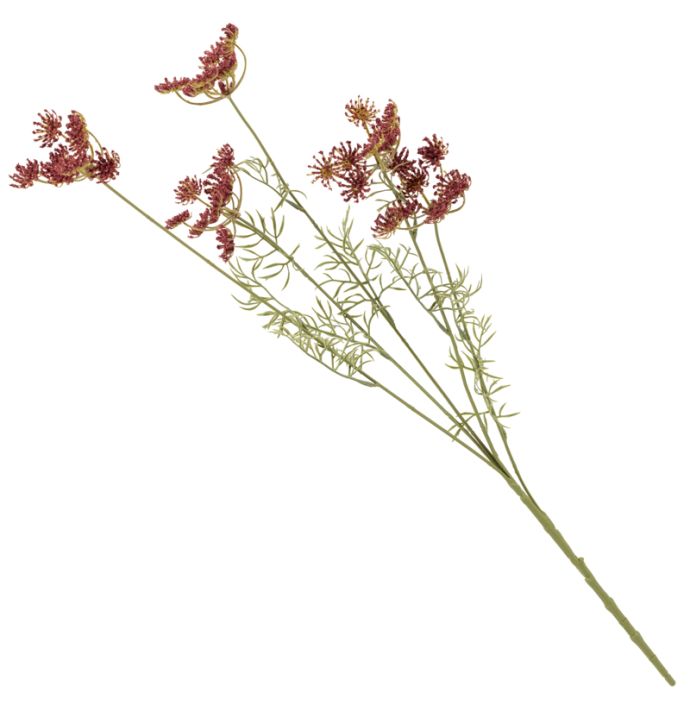 Kunsttak Dille 78cm roze