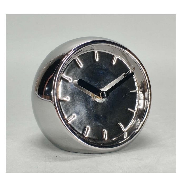 Tafelmodel klok Mellow Chrome