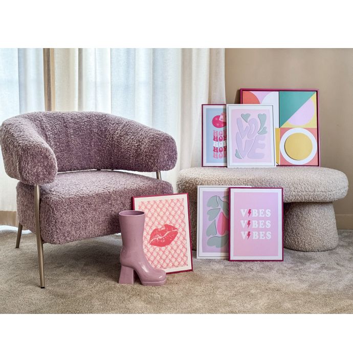 Poster in frame hearts 30x40cm