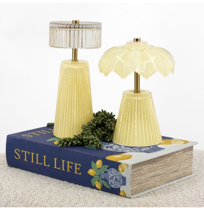 Ledlamp Nola L butter yellow
