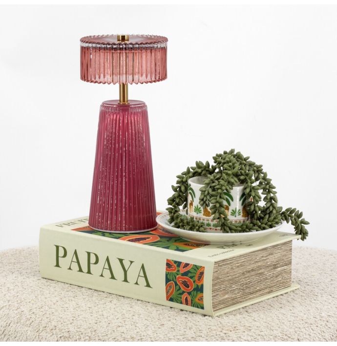 Ledlamp Nola L burgundy