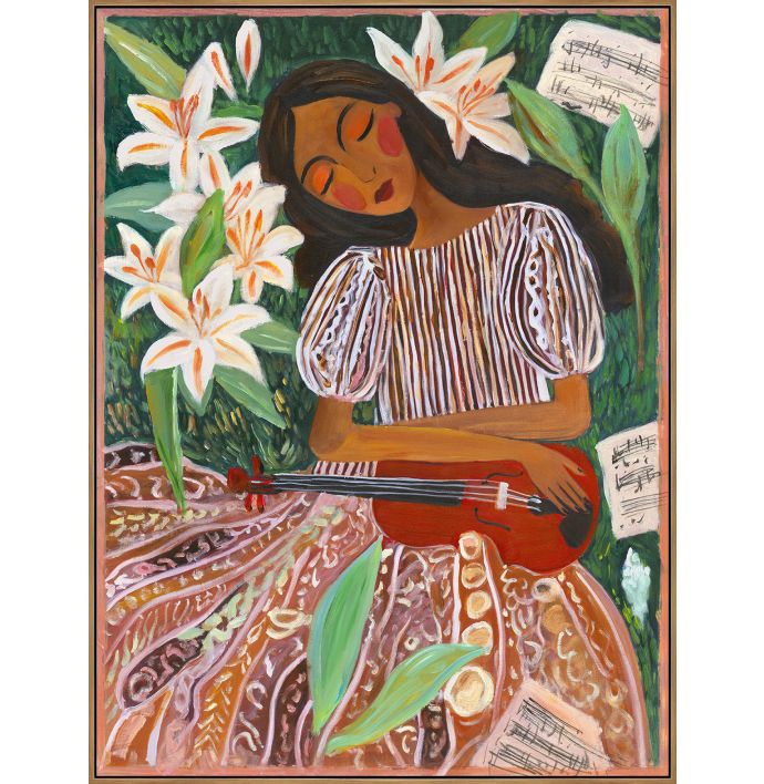 Schilderij Blooming Soul 60x80cm