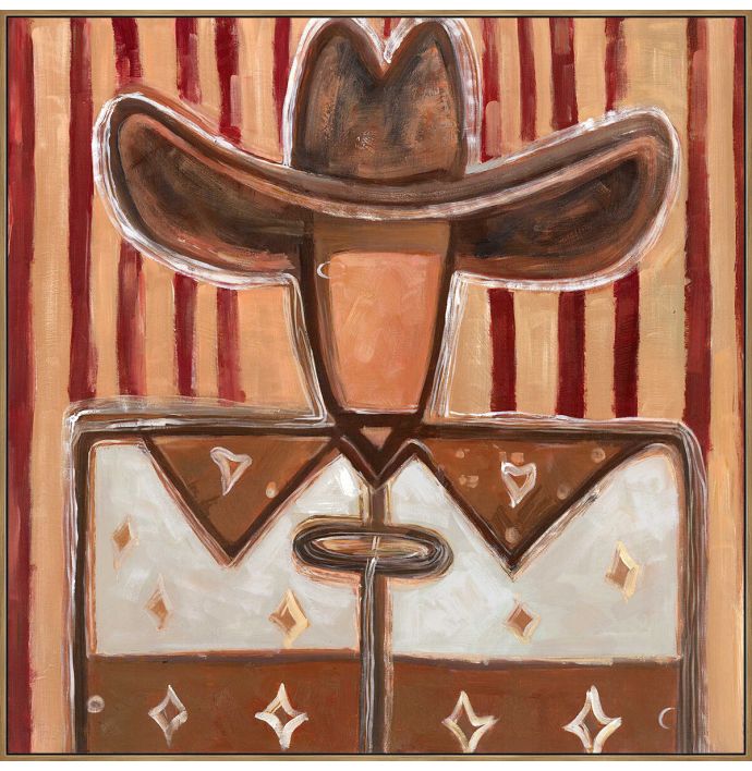 Schilderij Prairie Soul 70x70cm