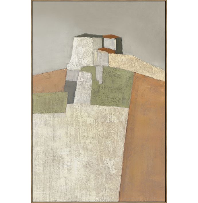 Schilderij Muted Terrains 70x105cm