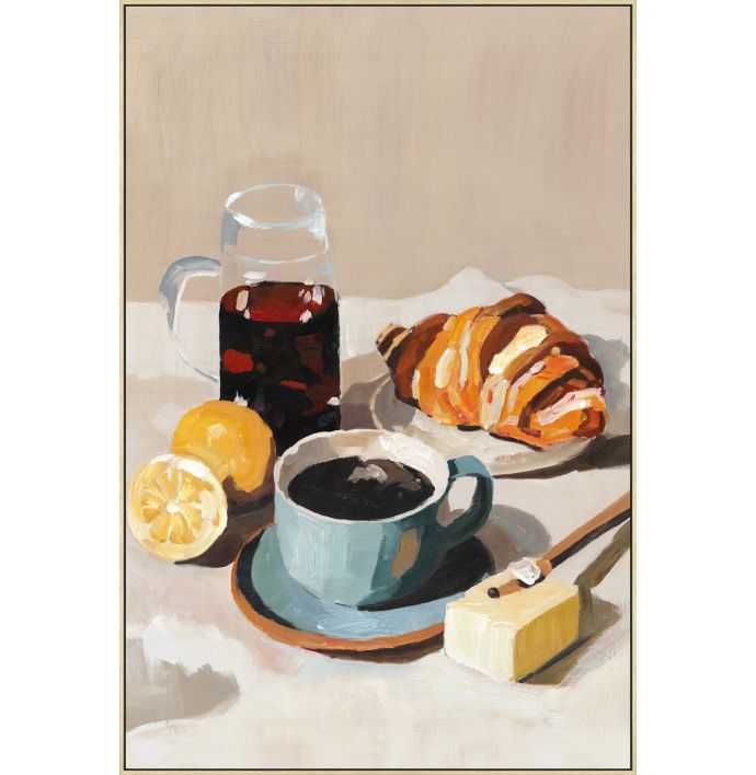 Schilderij Café Bliss 70x105cm