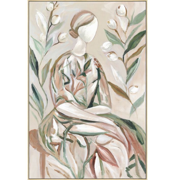 Schilderij Soft Botanica 70x105cm
