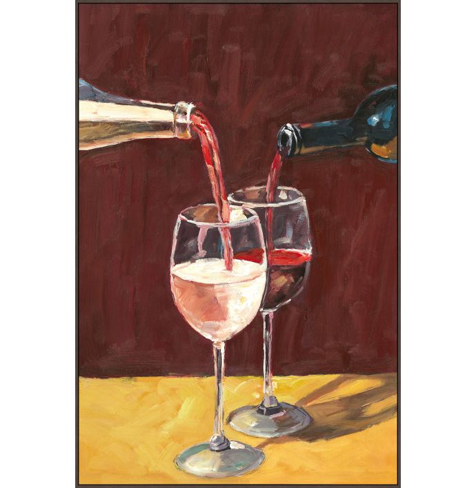Schilderij Sunset Sip 70x105cm