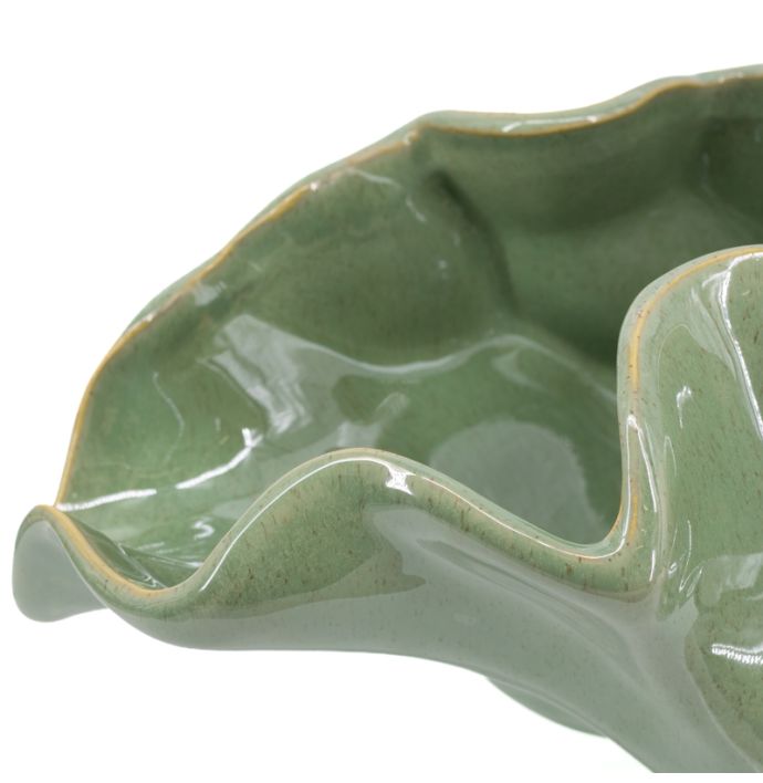 Aardewerk schaal Elina L jade