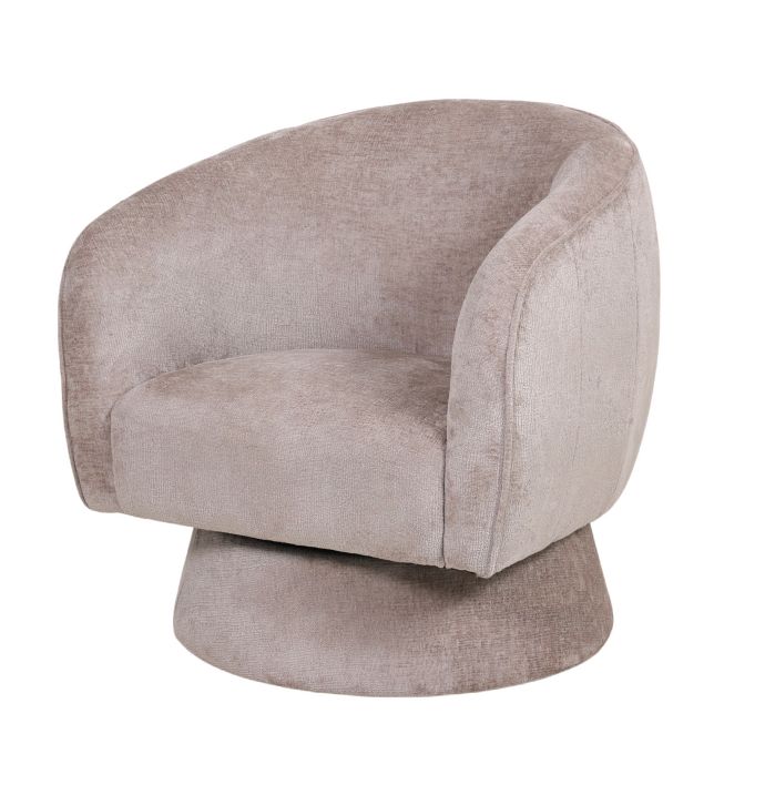 Draaifauteuil Esmee in stof Perfect Harmony beige