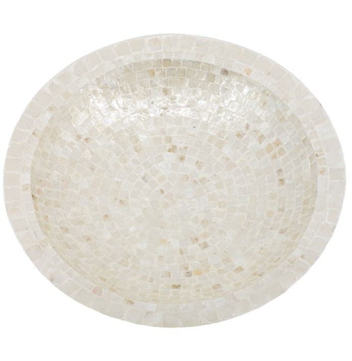 Deco tray capiz Zena L