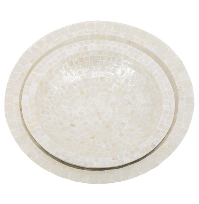 Deco tray capiz Zena L