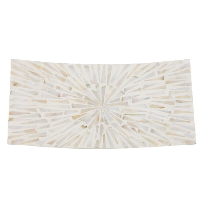 Deco tray capiz Savi L