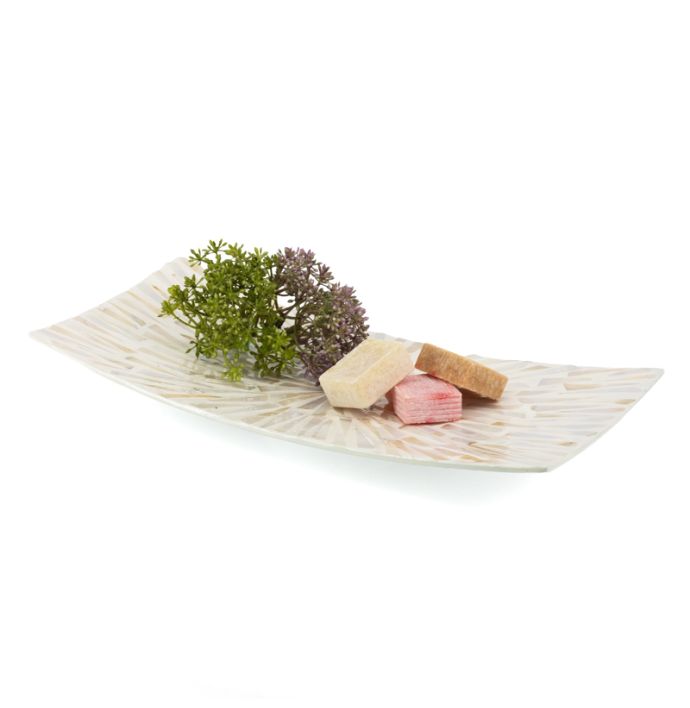 Deco tray capiz Savi L