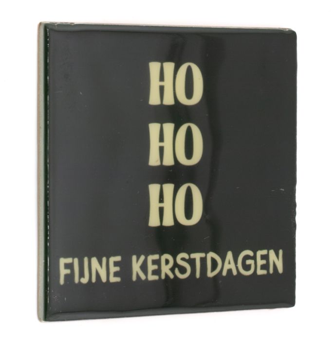 Tegeltje Fijne Kerstdagen