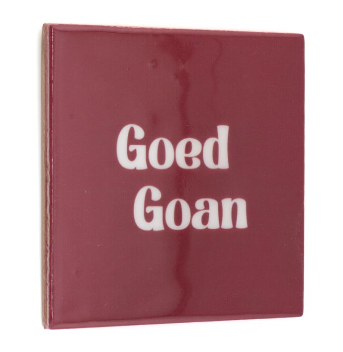 Tegeltje Goed Goan