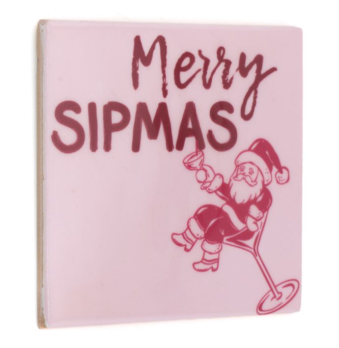 Tegeltje Merry Sipmas