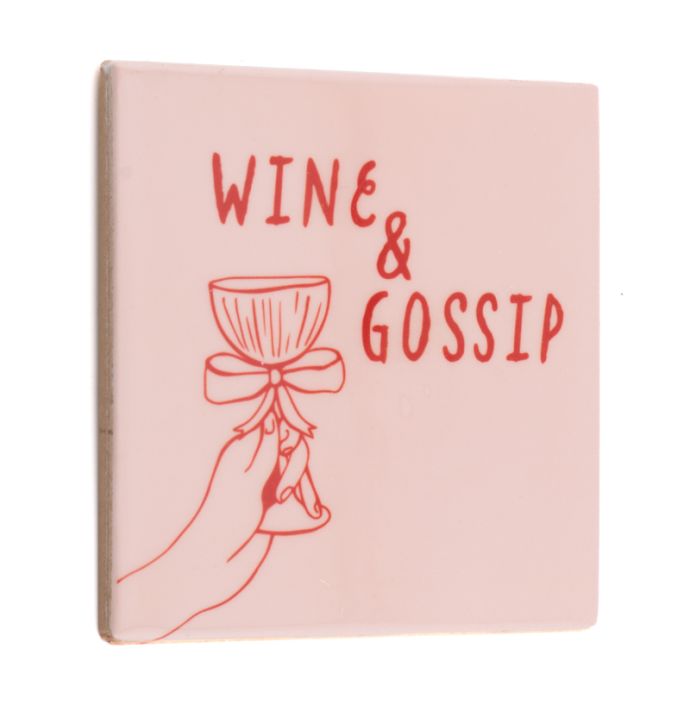 Tegeltje wine & gossip