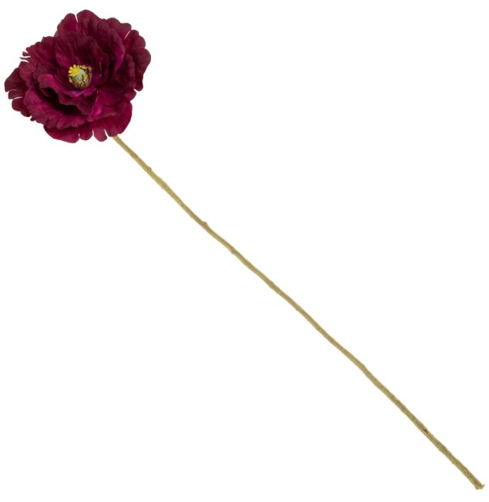 Kunstbloem klaproos