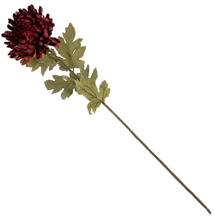 Kunstbloem chrysant 90cm