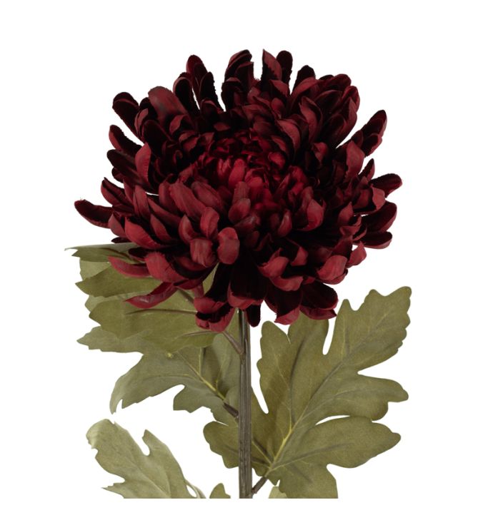 Kunstbloem chrysant 90cm
