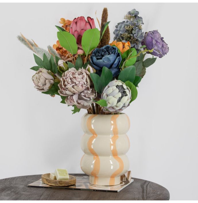 Kunstbloem Protea royal 66cm