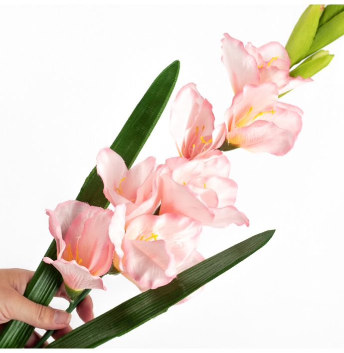 Kunstbloem gladiool 107cm