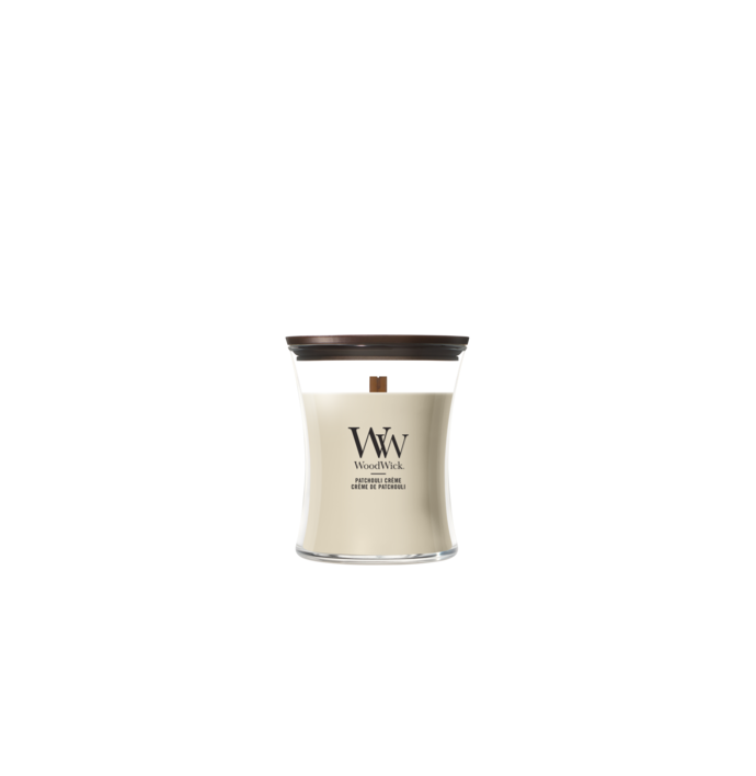 WoodWick Candle Patchouli Créme