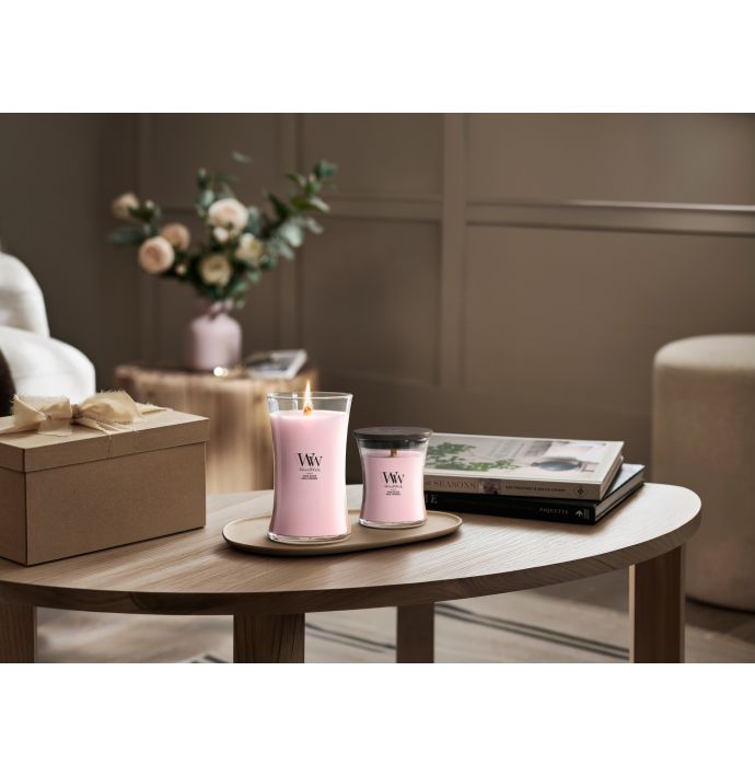WoodWick Candle Rose Blush