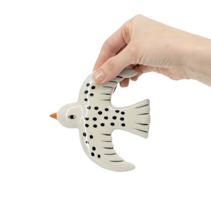 Wanddecoratie vogel Mino