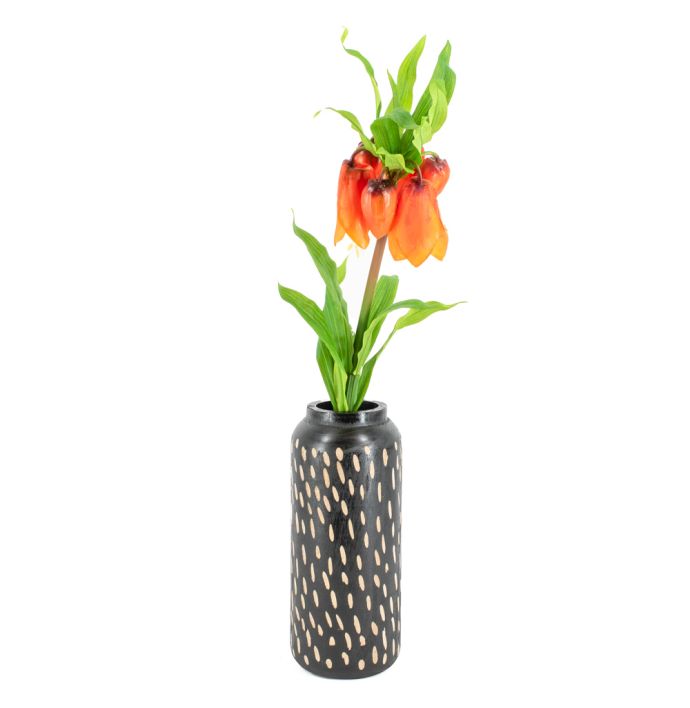 Kunsttak Fritillaria, kievitsbloem 81cm rood