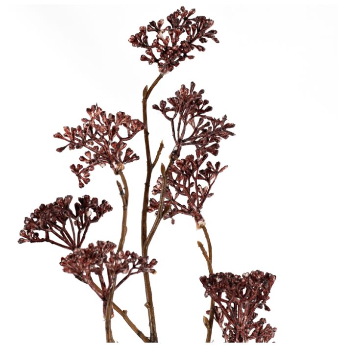 Kunsttak 78cm burgundy