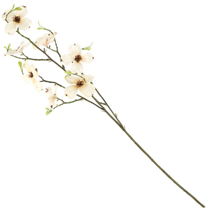 Kunstbloem bloesem beige