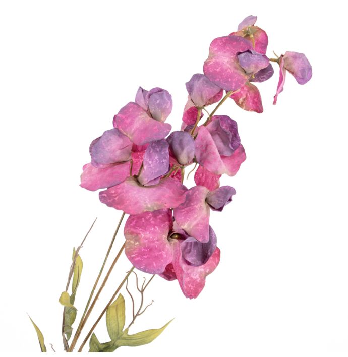 Kunstbloem lathyrus paars