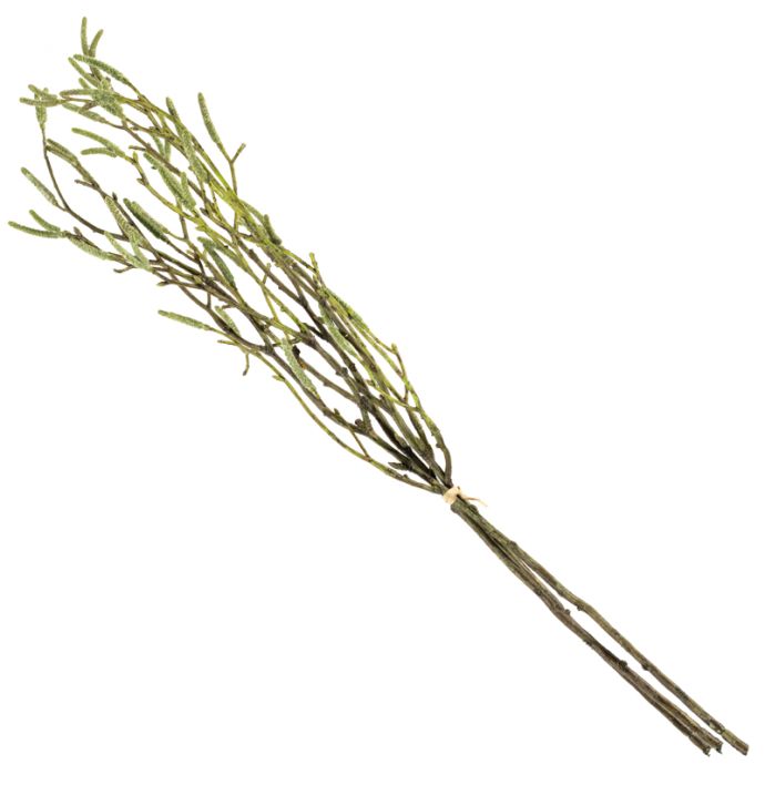 Kunsttak berk 56cm groen