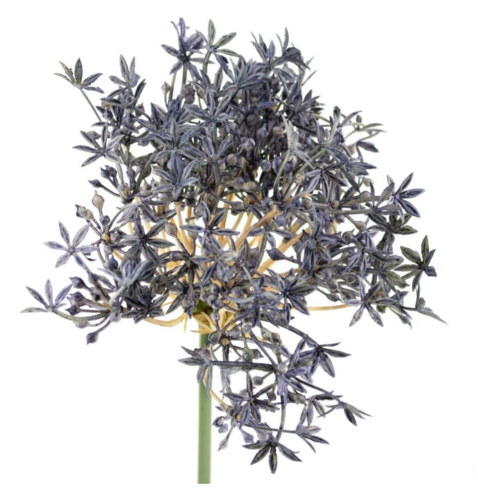 Kunstbloem bol blauw