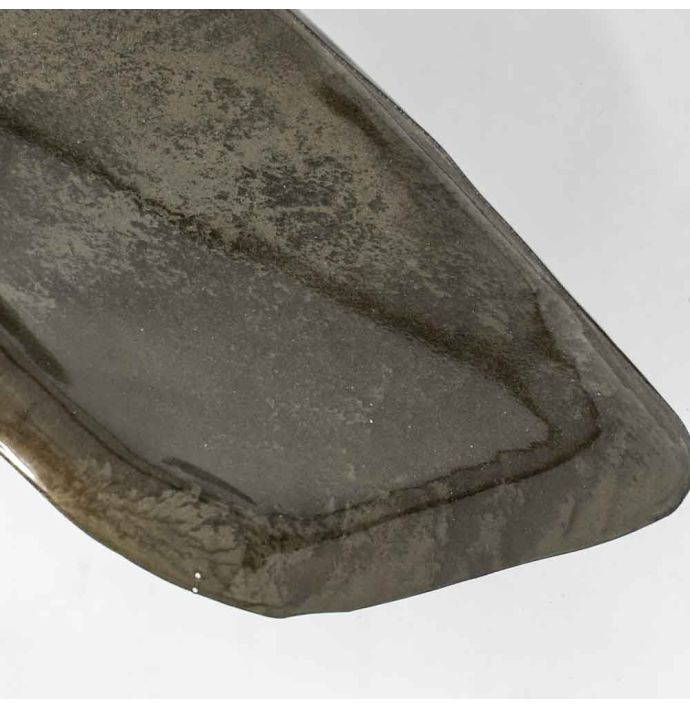 Metalen tray organisch olive
