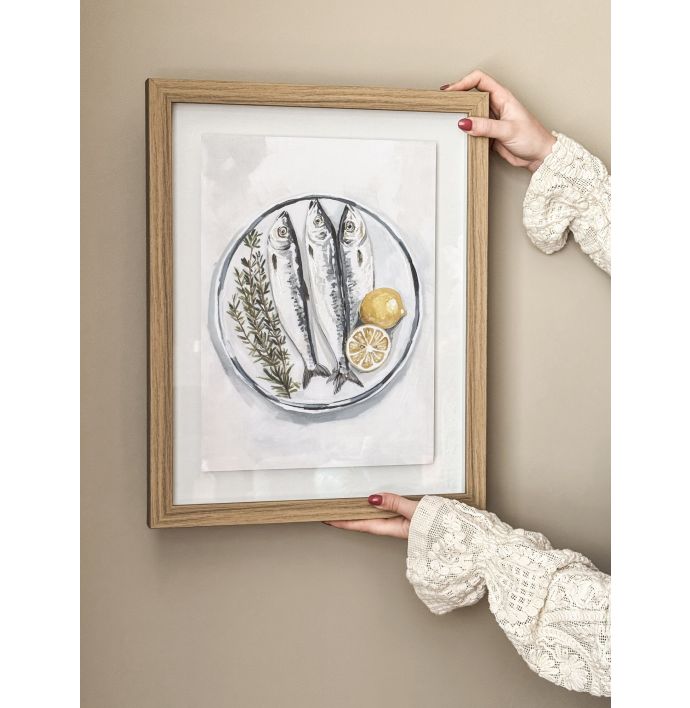 Poster in frame sardines