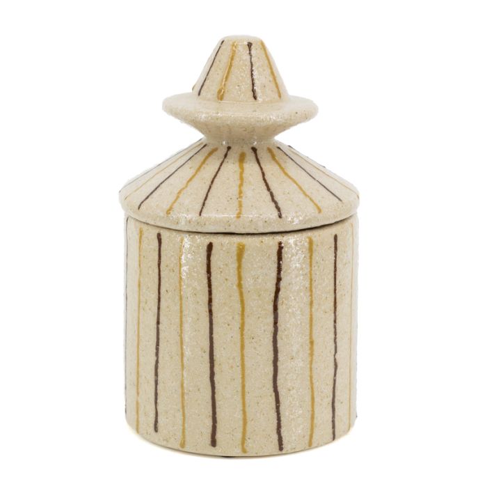 Aardewerk jar Lina M