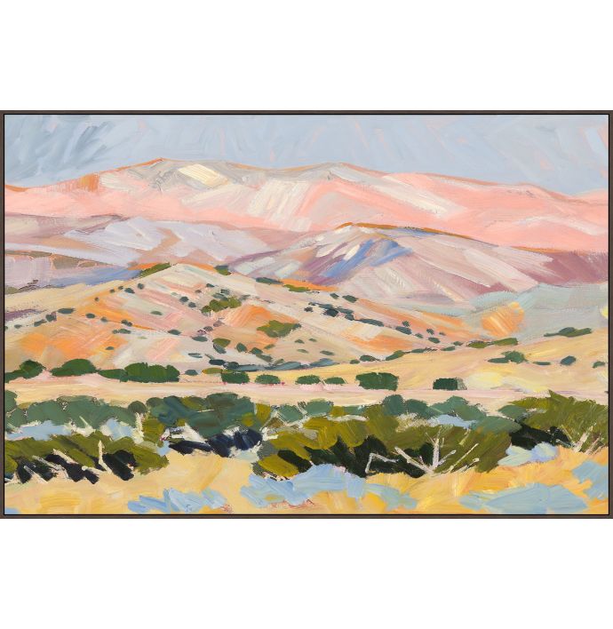 Schilderij met frame mountains