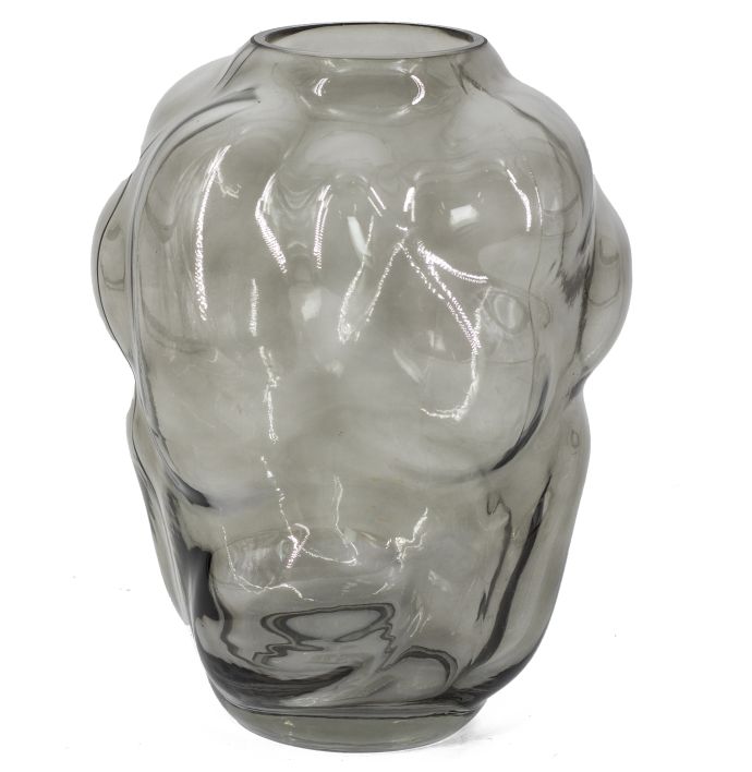 Glazen vaas bubbels