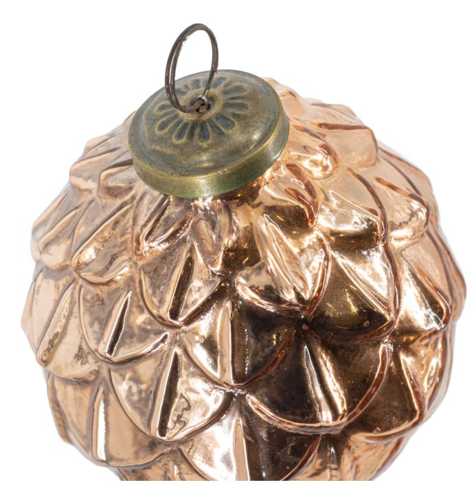 Kerstbal copper