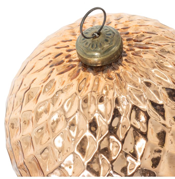 Kerstbal copper