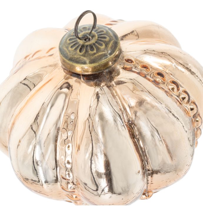 Kerstbal XL copper