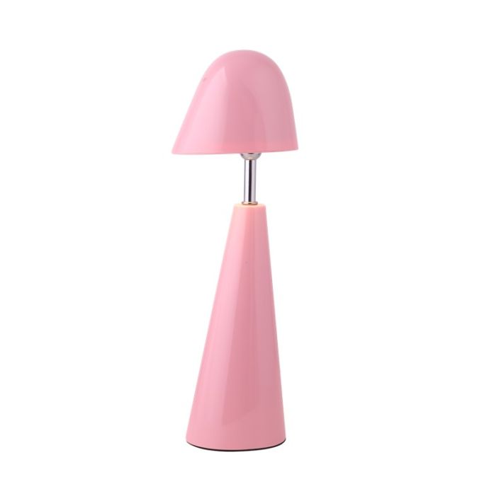 Bureaulamp Dot LED op accu roze