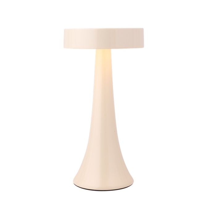 Bureaulamp Nova LED op accu beige
