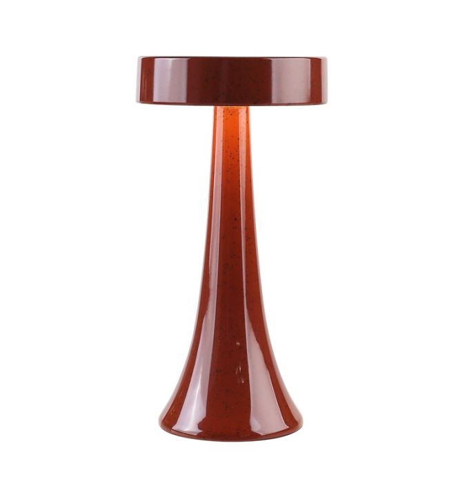 Bureaulamp Nova LED op accu burgundy