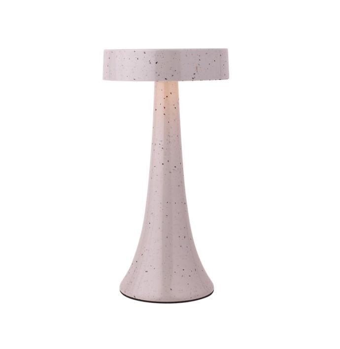 Bureaulamp Nova LED op accu sand white