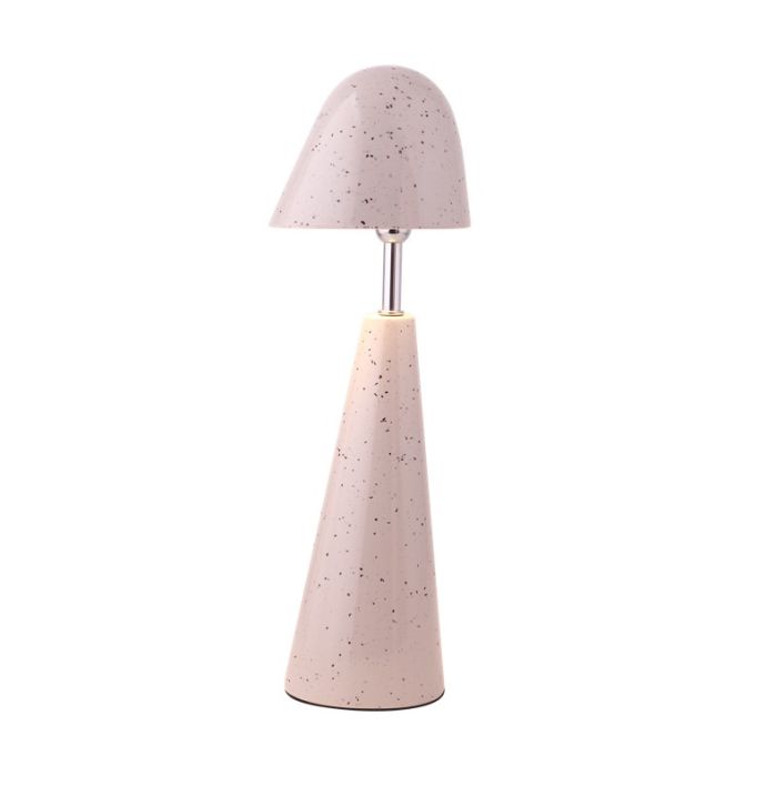 Bureaulamp Dot LED op accu sand white
