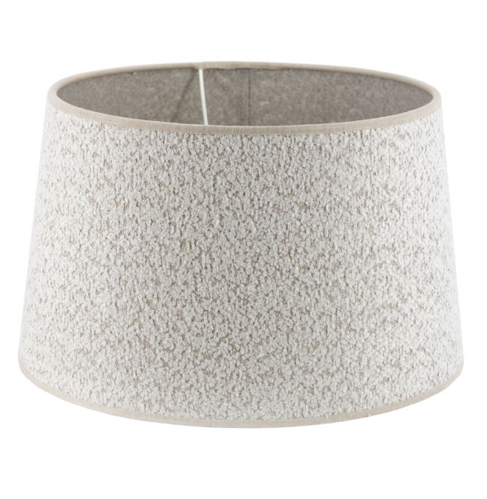 Lampenkap 45cm boucle zand