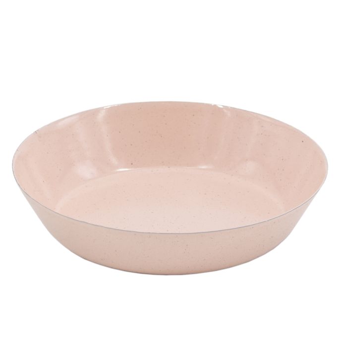 Metalen schaaltje roze